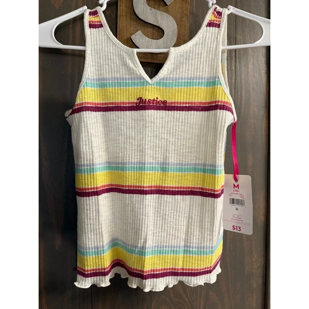 New girls Justice tank